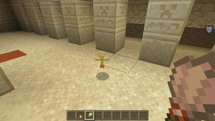 Mummy Boss Addon (1.21, 1.20) – MCPE/Bedrock Mod — screenshot 1