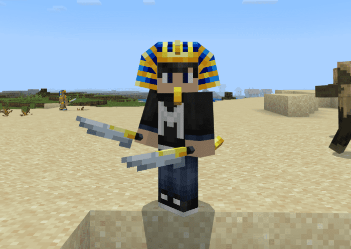 Mummy Boss Addon (1.21, 1.20) – MCPE/Bedrock Mod — screenshot 3