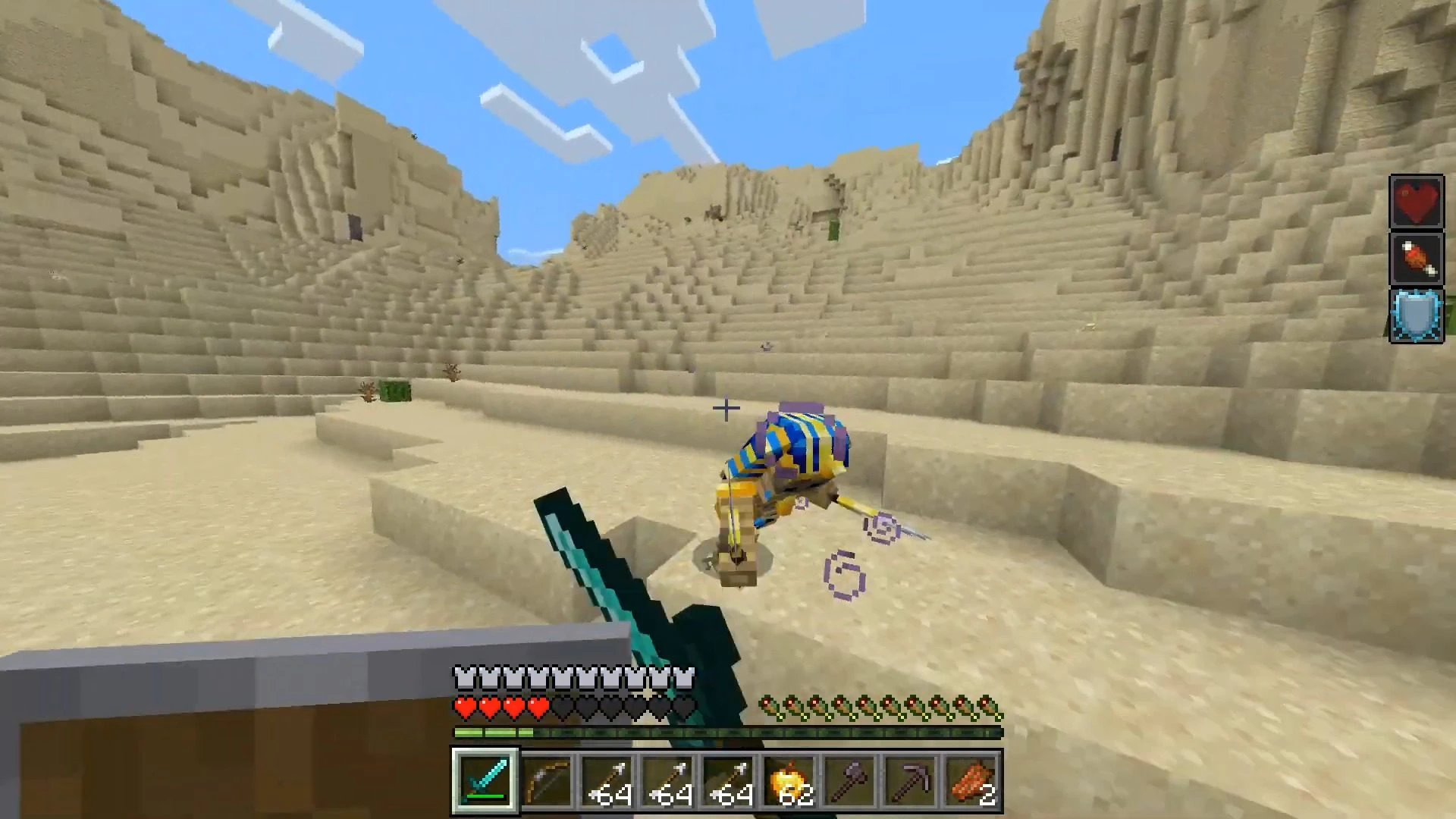 Mummy Boss Addon (1.21, 1.20) – MCPE/Bedrock Mod — screenshot 5
