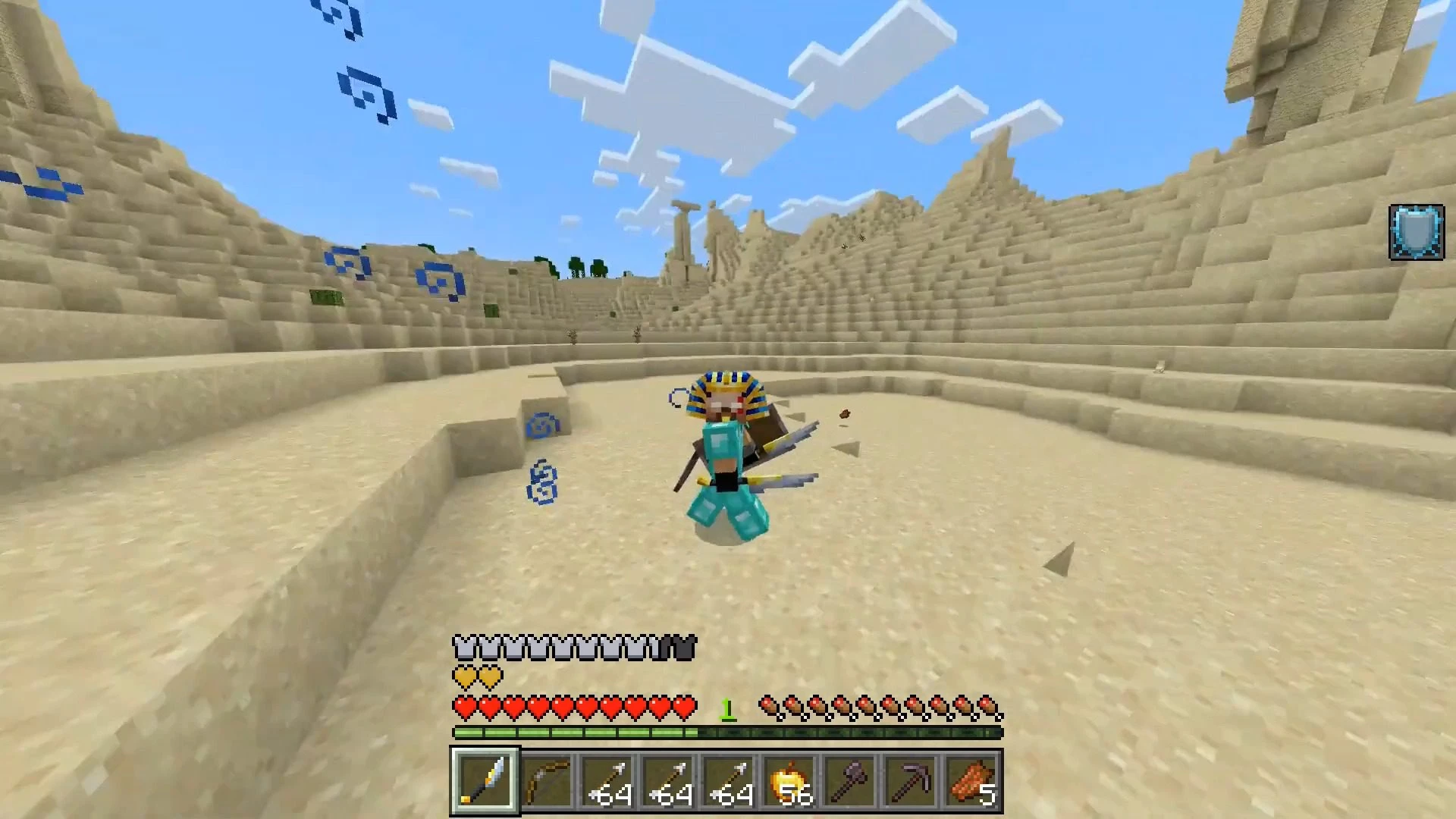 Mummy Boss Addon (1.21, 1.20) – MCPE/Bedrock Mod — screenshot 8