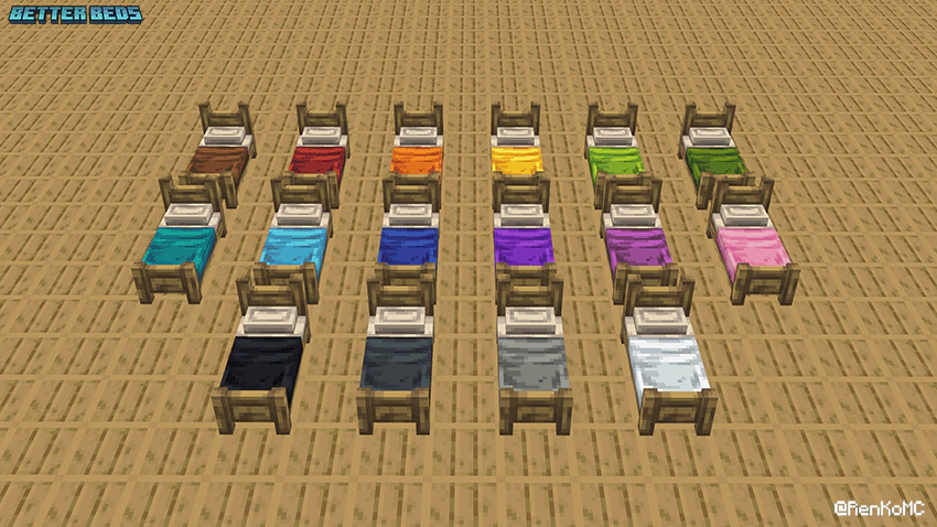 Better 3D Beds Texture Pack (26.x, 1.21) – MCPE/Bedrock — screenshot 7