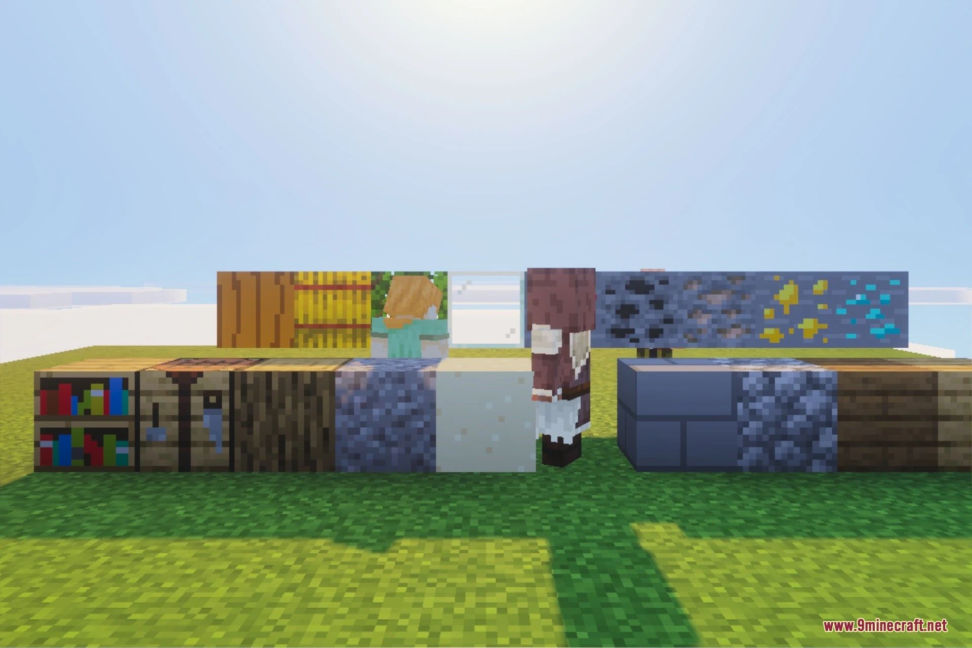 Bare Bones & Stuff Texture Pack (26.x, 1.21) – MCPE/Bedrock