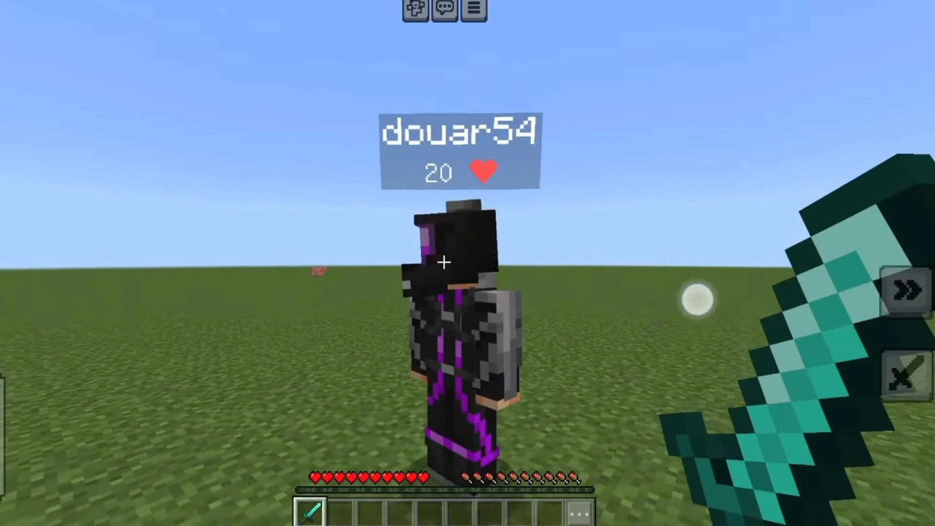 Display Player Health Addon (1.21, 1.20) – MCPE/Bedrock Script — screenshot 2