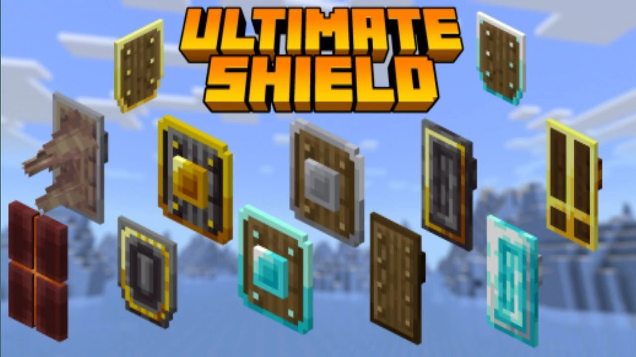 Ultimate Shields Addon (1.21, 1.20) – MCPE/Bedrock Mod