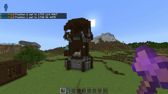 World Fabricator Addon (1.21, 1.20) – MCPE/Bedrock WorldEdit Mod — screenshot 8