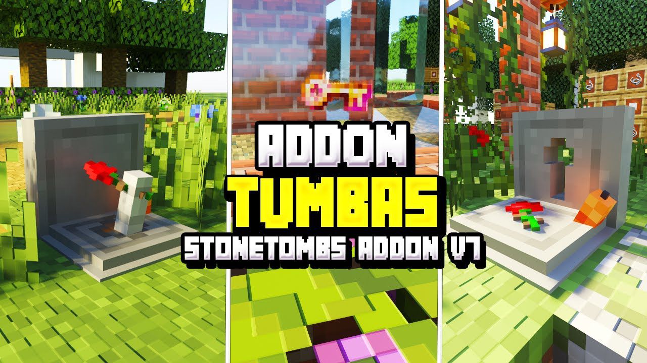StoneTombs Addon (1.21, 1.20) – Compatible with Any Addons