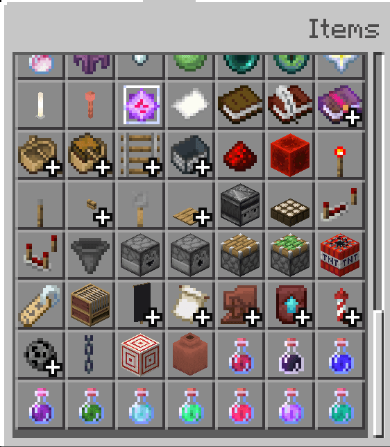 New Potions Addon (26.x, 1.21) – MCPE/Bedrock Mod — screenshot 1