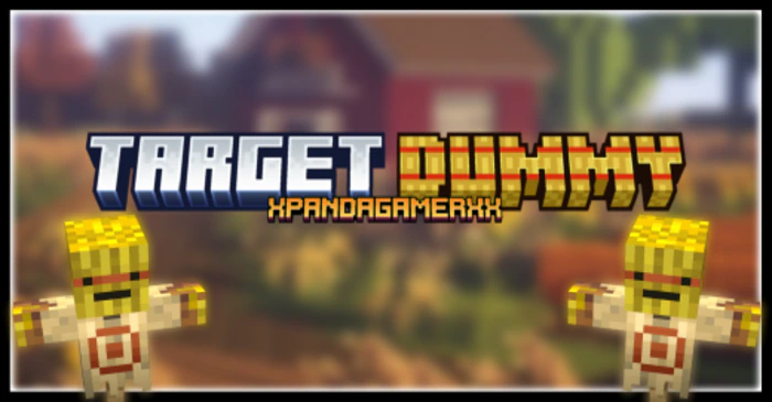XPandaGamerXx's Target Dummy Addon (26.x, 1.21) – MCPE/Bedrock Mod