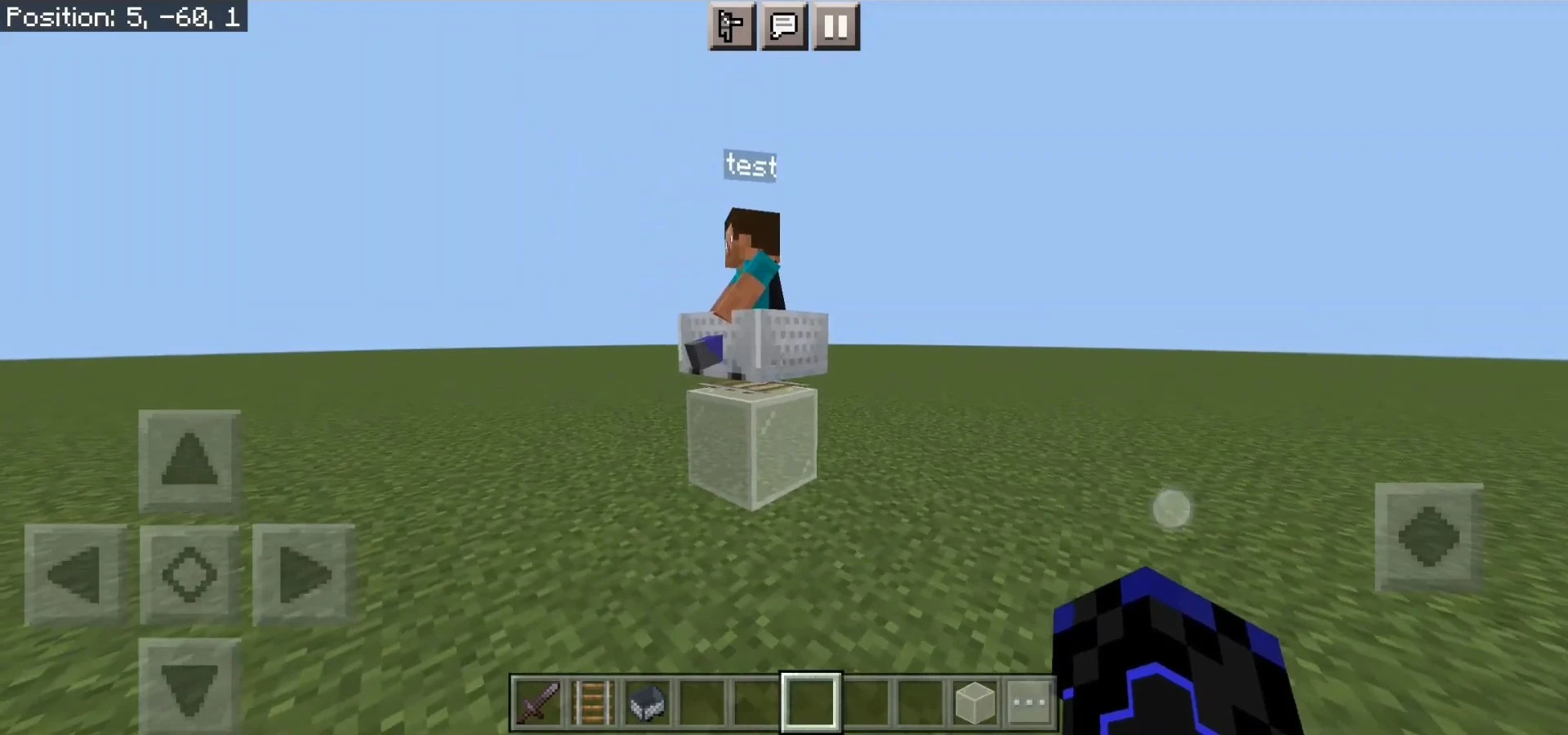 Fakeplayer Addon (26.x, 1.21) – MCPE/Bedrock Mod — screenshot 1