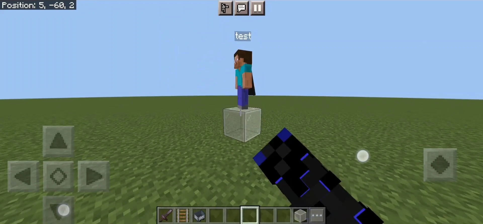 Fakeplayer Addon (26.x, 1.21) – MCPE/Bedrock Mod — screenshot 2