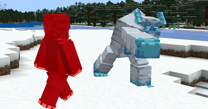 Yeti Boss Addon (26.x, 1.21) – MCPE/Bedrock Mod — screenshot 5