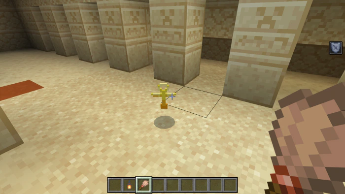 Anubis Boss Addon (1.21, 1.20) – MCPE/Bedrock Mod — screenshot 1