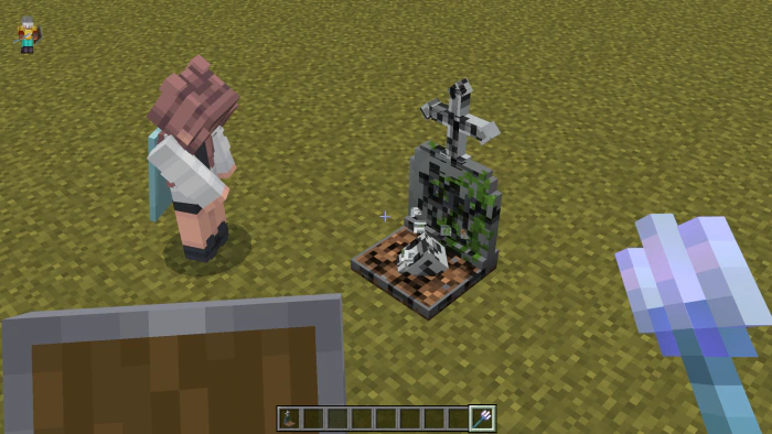 Grave Addon (1.21, 1.20) – MCPE/Bedrock Mod — screenshot 3