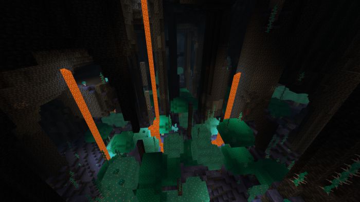 Beyond the Underground Addon (1.21, 1.20) – MCPE/Bedrock Mod — screenshot 1