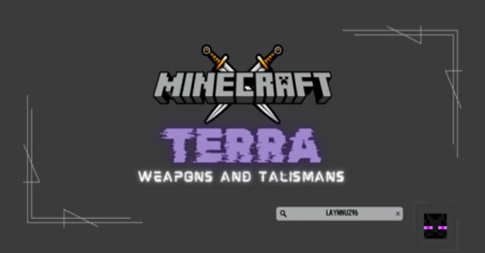 Terra Weapons Addon (1.21, 1.20) – MCPE/Bedrock Mod
