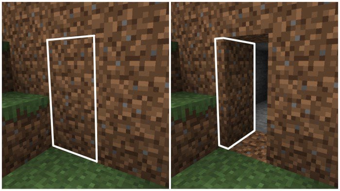 Camouflage Door & Trapdoor Addon (1.21, 1.20) – MCPE/Bedrock Mod — screenshot 1