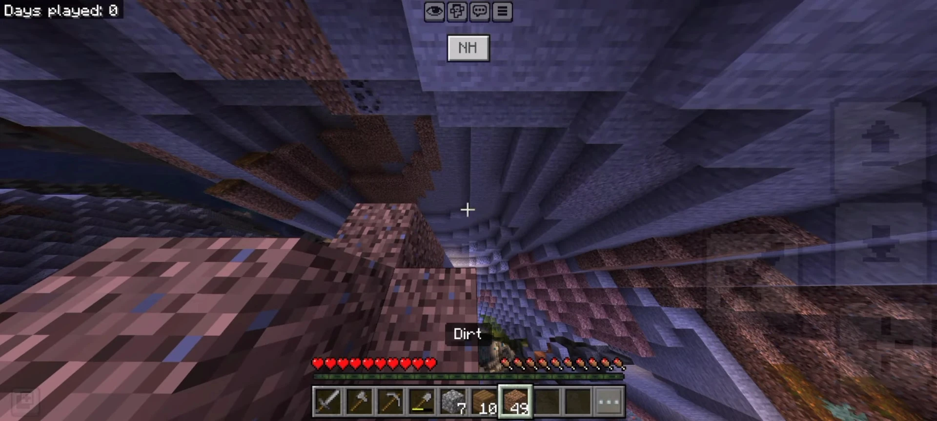 Cave Vision Texture Pack (26.x, 1.21) – MCPE/Bedrock Night Vision — screenshot 3