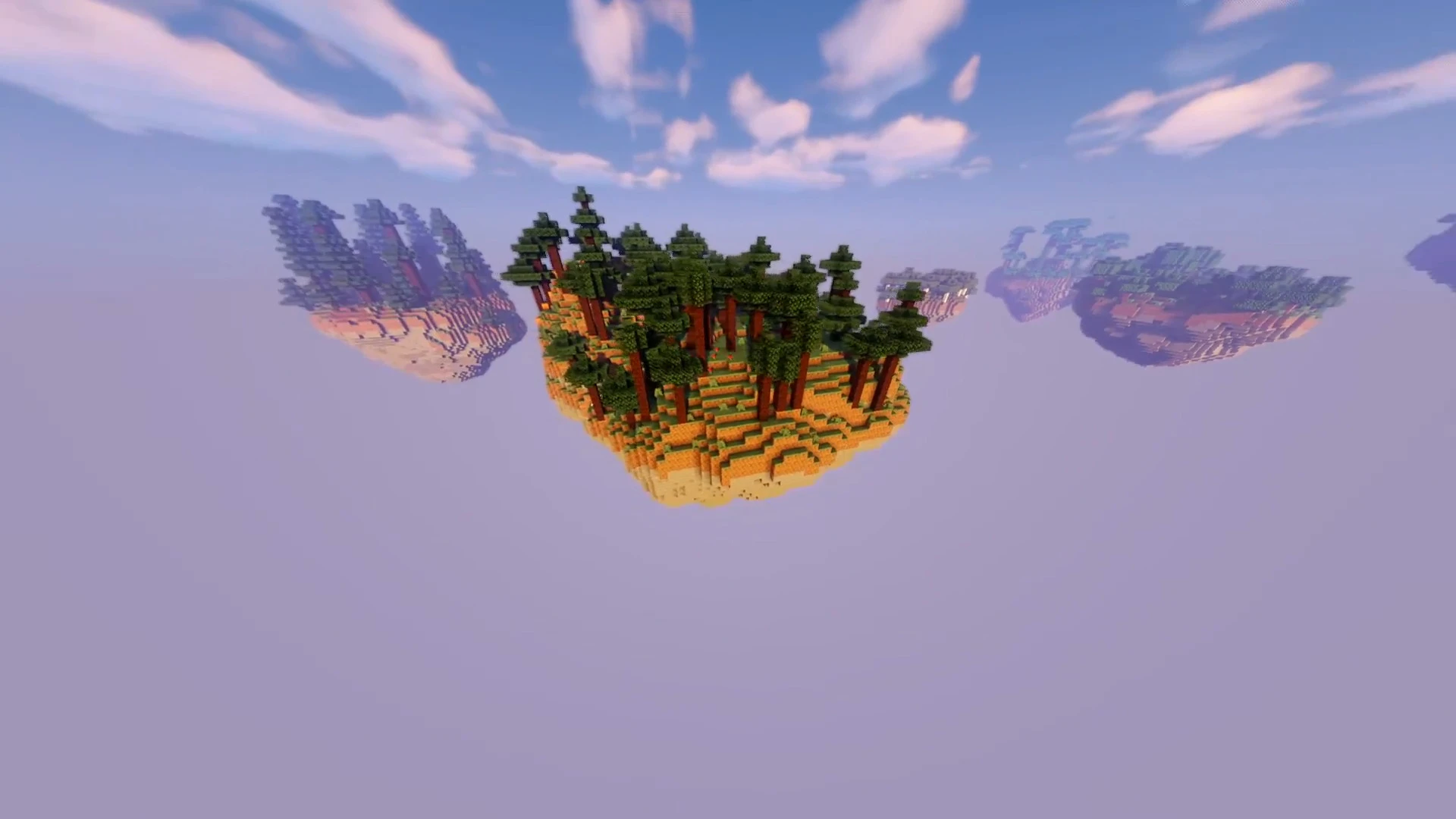 Sky Islands Texture Pack (26.x, 1.21) – MCPE/Bedrock Custom Sky — screenshot 7