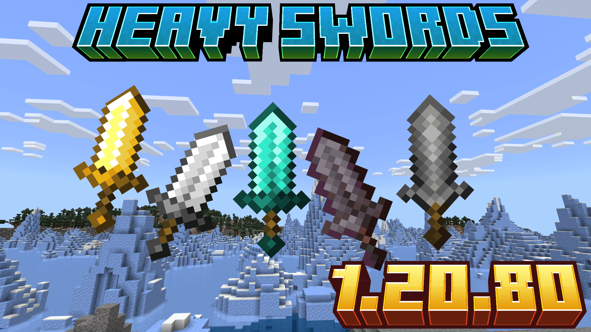 Heavy Swords Addon (1.20) – MCPE/Bedrock Mod