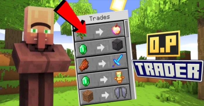 OP Trader Addon (1.20) – MCPE/Bedrock Mod