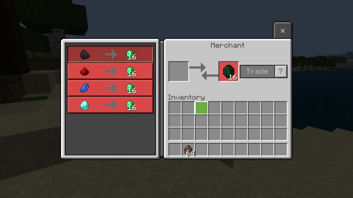 OP Trader Addon (1.20) – MCPE/Bedrock Mod — screenshot 6