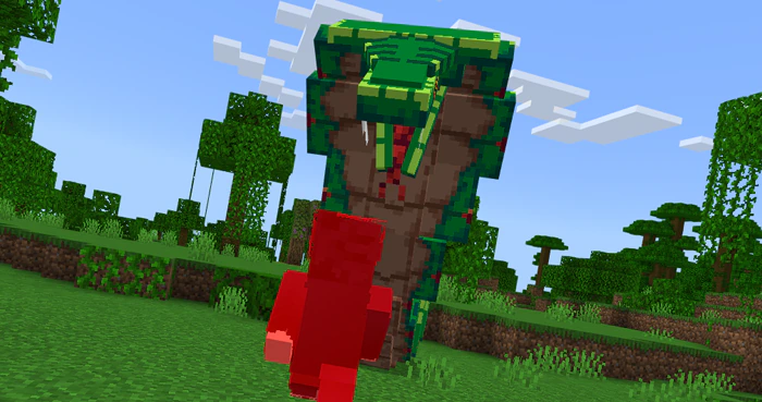 Snake Boss Addon (1.20) – MCPE/Bedrock Mod — screenshot 5