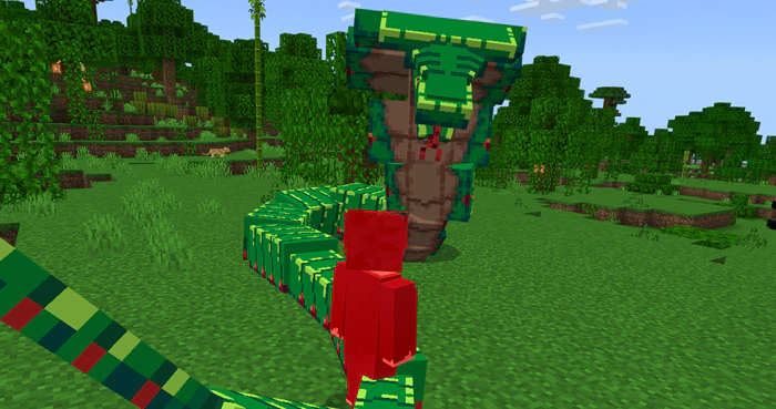 Snake Boss Addon (1.20) – MCPE/Bedrock Mod — screenshot 6