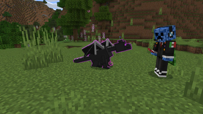 Baby Ender Dragon Addon (1.20) – MCPE/Bedrock Mod — screenshot 3