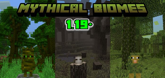 Mythical Biomes Addon (1.20, 1.19) – MCPE/Bedrock Mod
