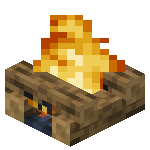 Healing Campfire Addon (1.20) – MCPE/Bedrock Mod — screenshot 1