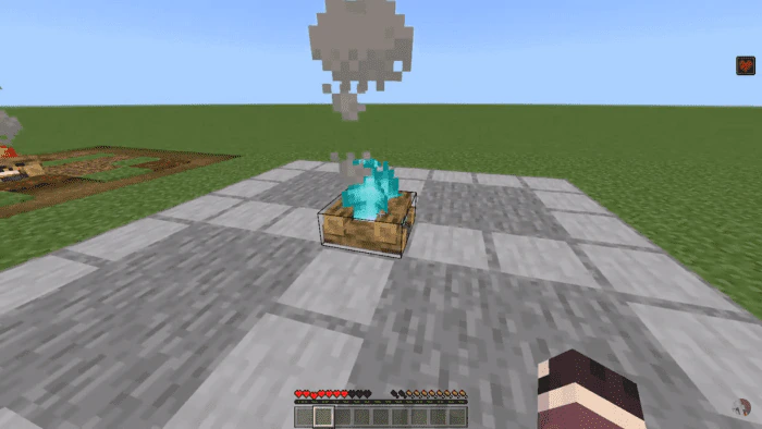 Healing Campfire Addon (1.20) – MCPE/Bedrock Mod — screenshot 4