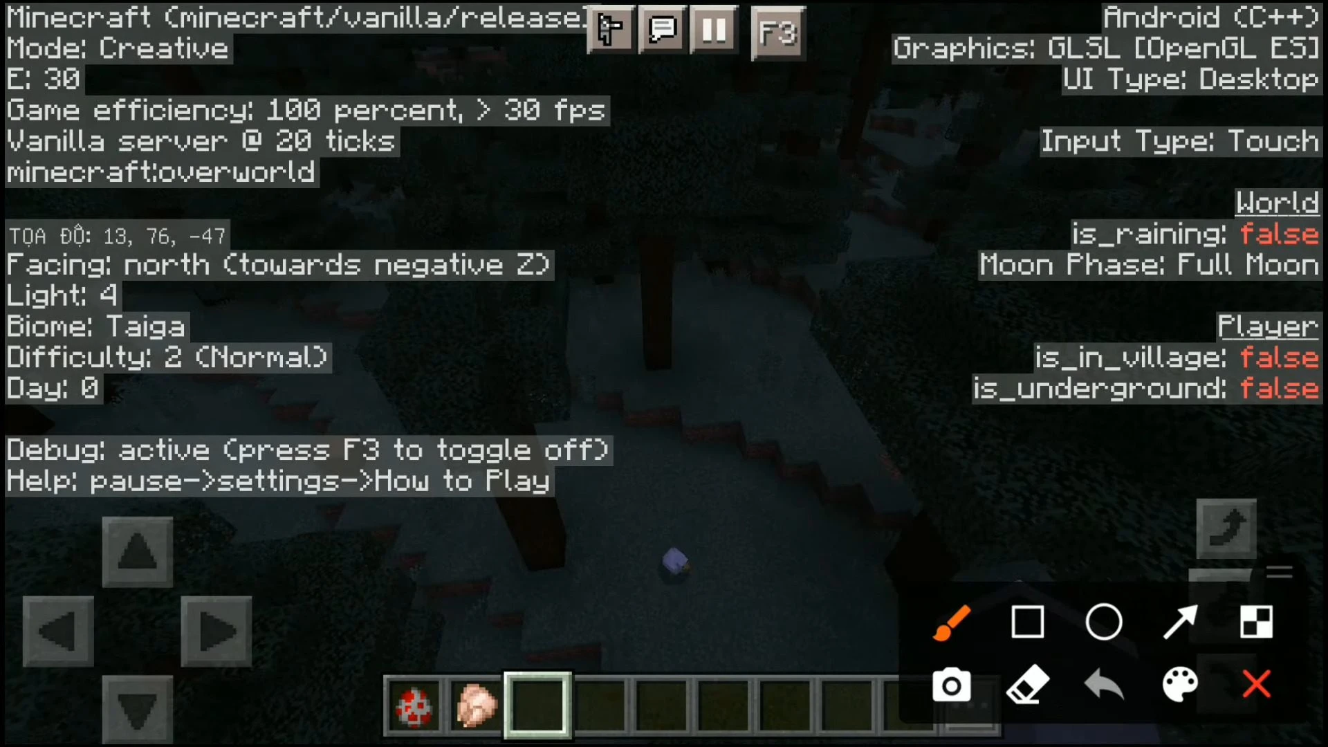 MCBE Debug Screen Addon (1.20) – Exclusive Feature of Java Edition — screenshot 2