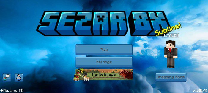 SEZAR 8x Texture Pack (26.x, 1.21) – MCPE/Bedrock PvP Pack — screenshot 1