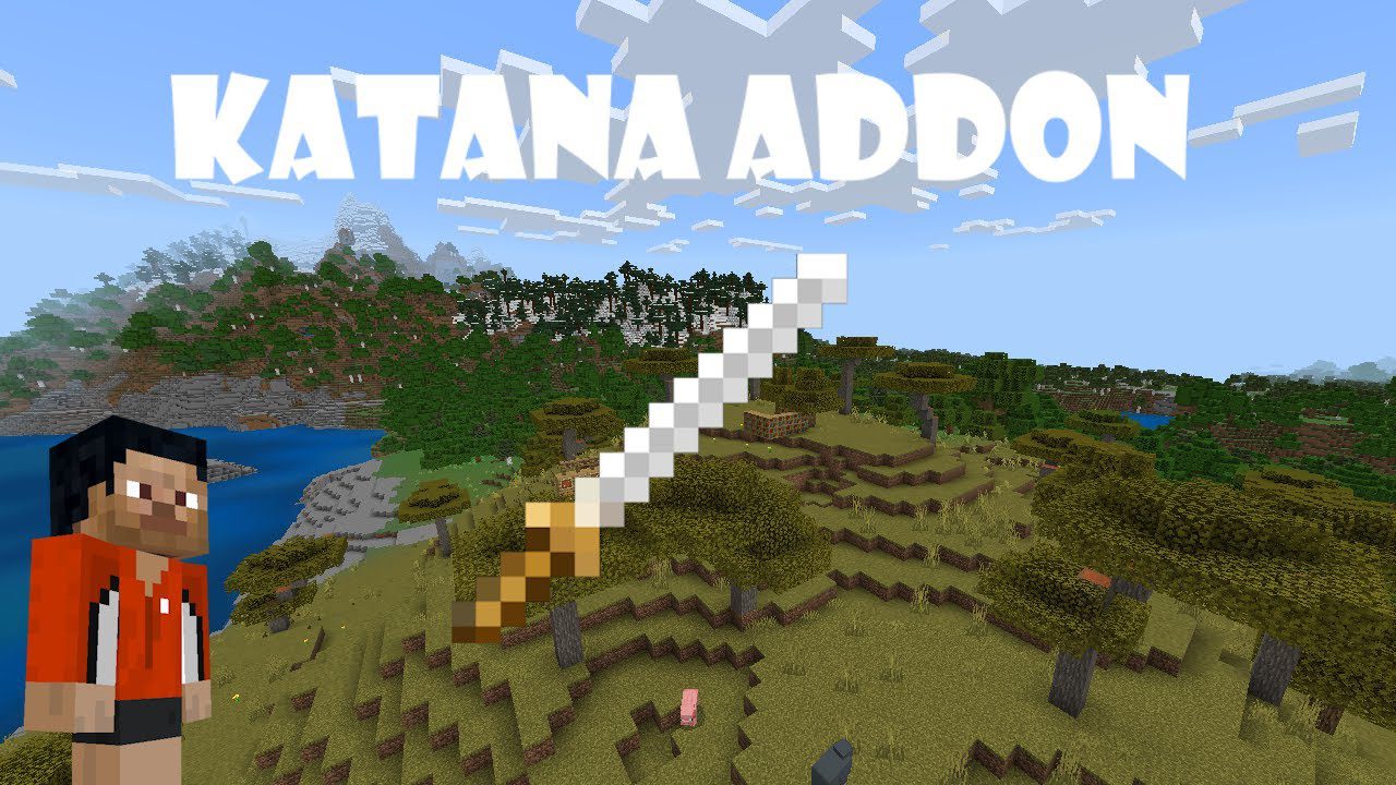 The Katana Addon (1.20) – MCPE/Bedrock Mod