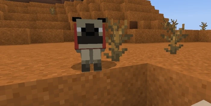 The Pug Addon (1.20) – MCPE/Bedrock Dog Mod — screenshot 3