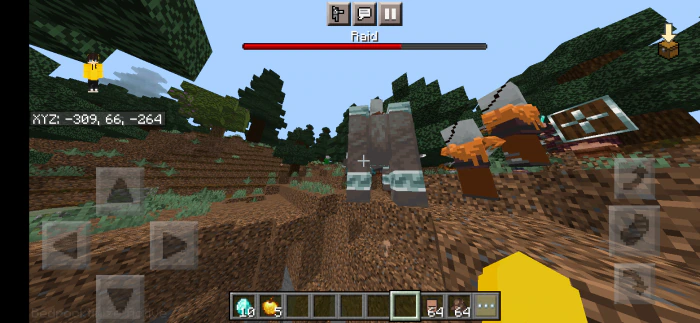 Hard Pillage Remake Addon (1.20) – MCPE/Bedrock Mod — screenshot 2