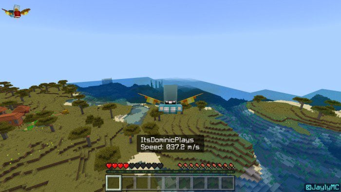 Speedometer Addon (1.20, 1.19) – MCPE/Bedrock Behavior Pack — screenshot 4