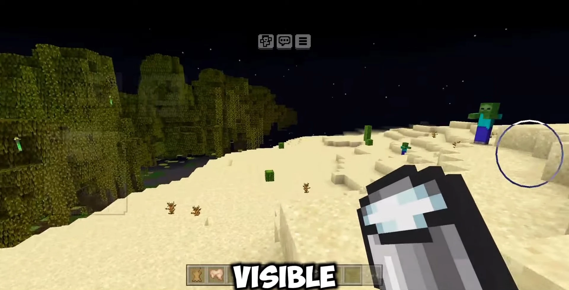 Night Vision Pack For Patched MCPE (1.26, 1.21) — screenshot 4