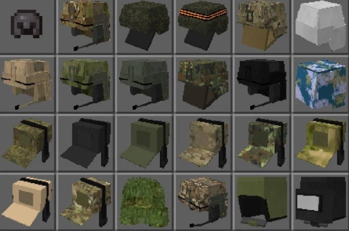 World Army Uniform Addon (1.20) – MCPE/Bedrock Mod — screenshot 1
