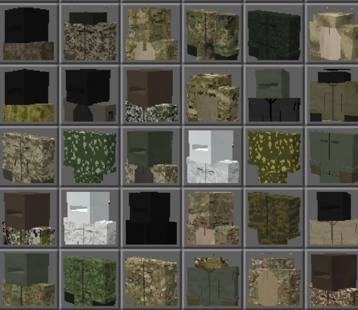 World Army Uniform Addon (1.20) – MCPE/Bedrock Mod — screenshot 7
