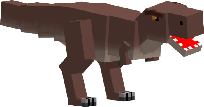 Lost Glaw Addon (1.20) – MCPE/Bedrock Dinosaur Mod — screenshot 1