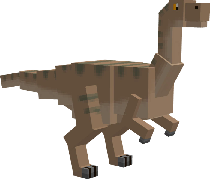Lost Glaw Addon (1.20) – MCPE/Bedrock Dinosaur Mod — screenshot 8