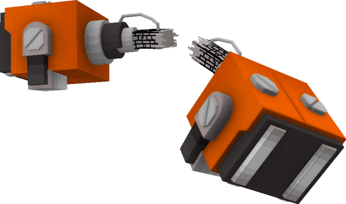Nanite Revolution Addon (1.20) – MCPE/Bedrock Generator Rex Mod — screenshot 6