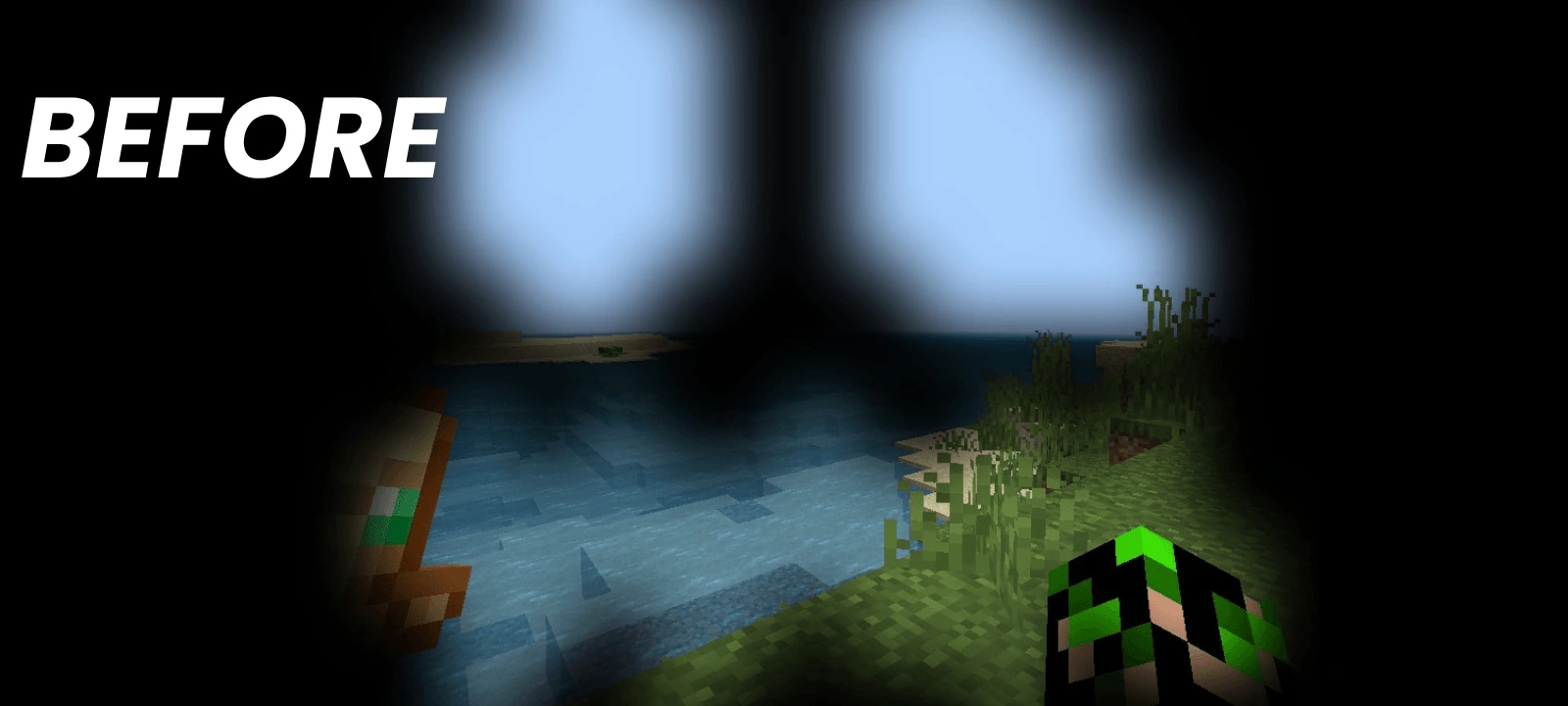 Pumpkin Blur Remover Texture Pack (26.x, 1.21) – MCPE/Bedrock — screenshot 1