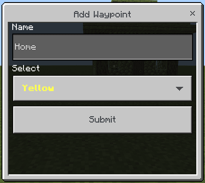 Waypoints Addon (1.20) – MCPE/Bedrock Script — screenshot 3