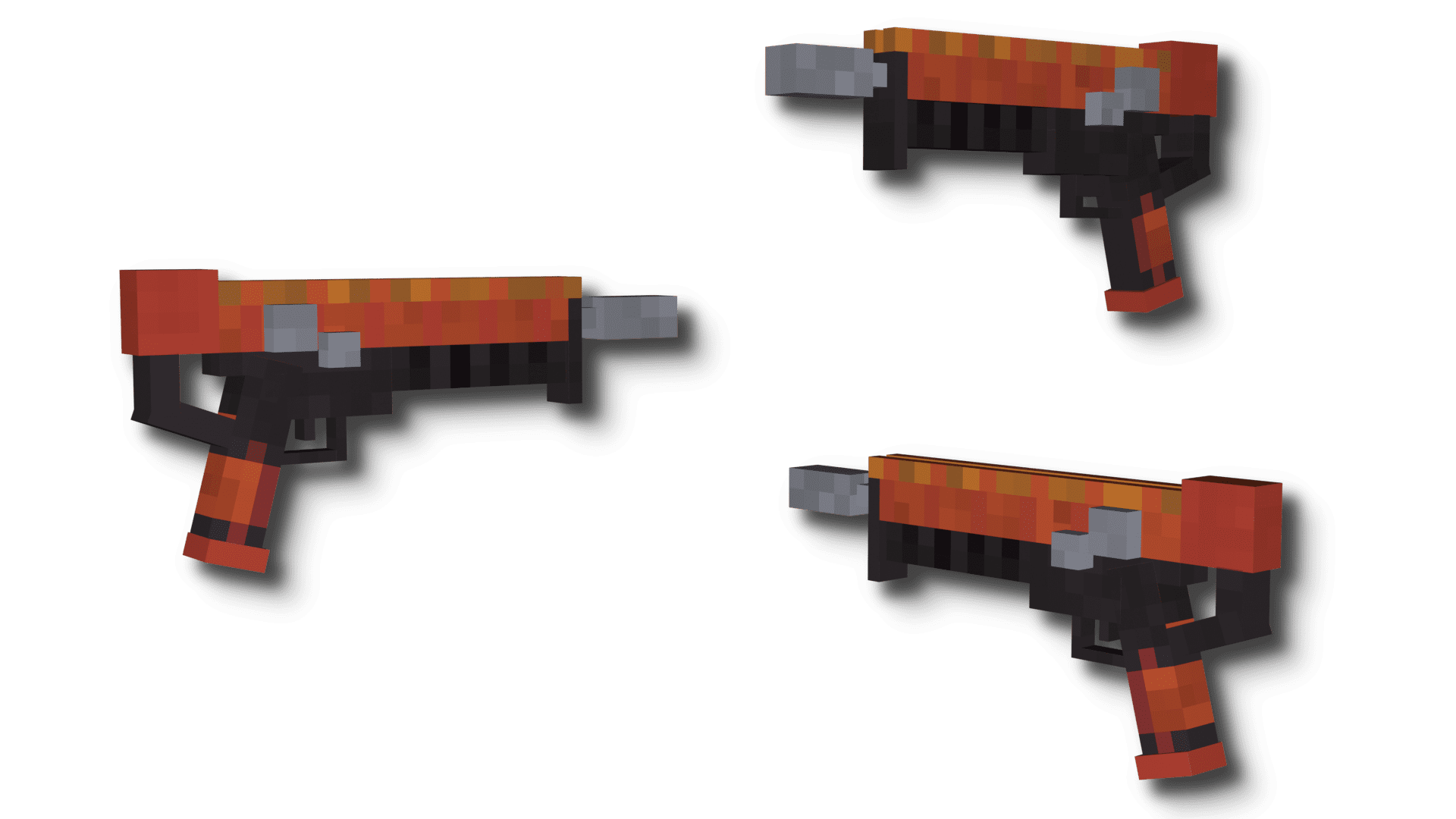 Ratio Guns 3D Addon (1.20) – MCPE/Bedrock Mod — screenshot 2