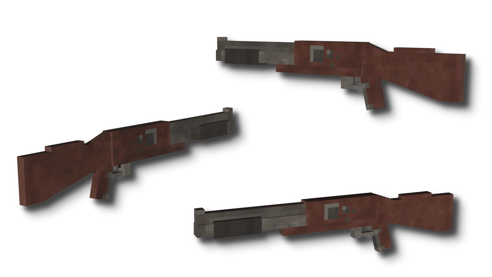 Ratio Guns 3D Addon (1.20) – MCPE/Bedrock Mod — screenshot 3