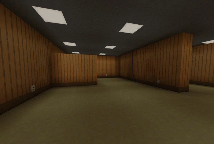 The Backrooms Addon (1.20) – MCPE/Bedrock Mod — screenshot 5
