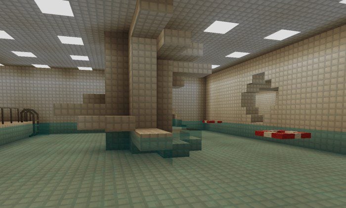 The Backrooms Addon (1.20) – MCPE/Bedrock Mod — screenshot 6