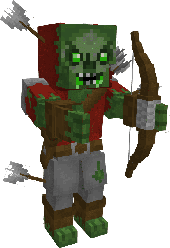 The Dreaded Zombies Addon (1.20) – MCPE/Bedrock Mod — screenshot 1